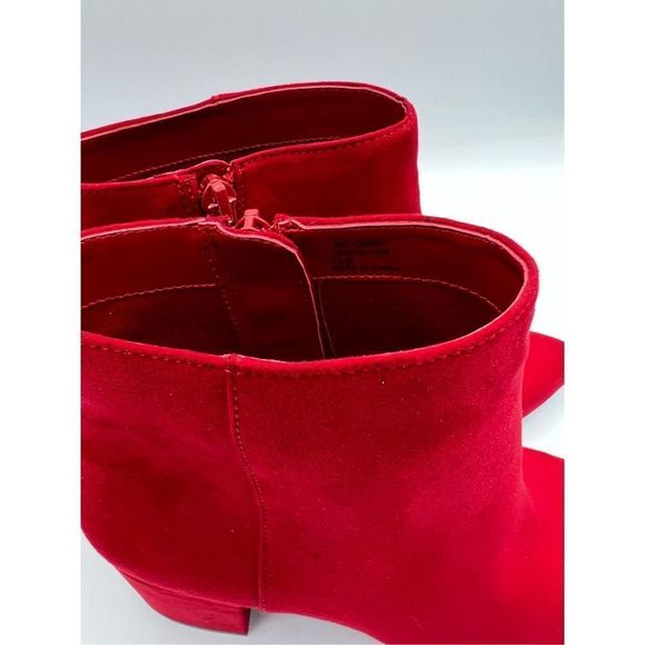 INC international Red Booties 7.5M - Picture 6 of 6